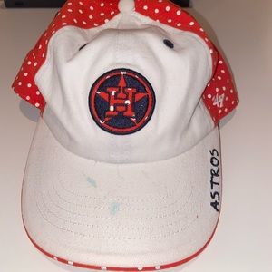 Youth Girls Astros Baseball Cap